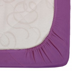 Простыня на резинке «Орхидея» (размер 90х200+20 см, бязь) - Фото 2