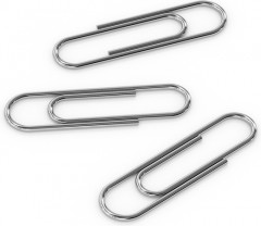 Скрепки канцелярские - Фото 1