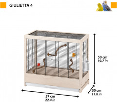 Клетка для птиц «Giulietta 4» - Фото 1