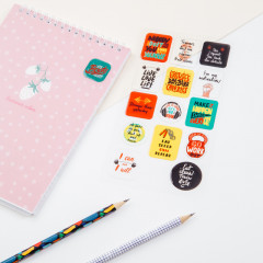 Наклейки гелевые «Motivation» - Фото 3