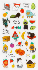 Наклейки гелевые «Jucy cats» - Фото 1