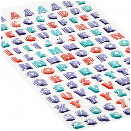 Наклейки «Alphabet»