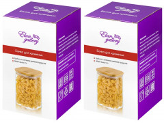 Набор банок для хранения с крышками «Crystal glass» - Фото 3