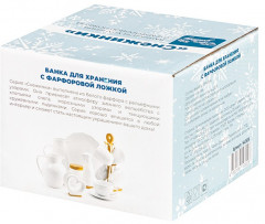 Банка для хранения «Снежинки» - Фото 3