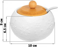 Банка для хранения «Снежинки» - Фото 4