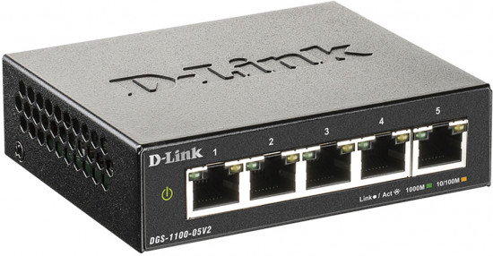 Коммутатор D-Link DGS-1100-05V2/A1A