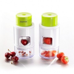 Приспособление 2-в-1 для вишни и клубники - Фото 1