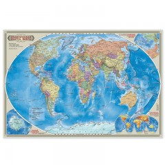 Карта-пазл «Мир политический» 1000 деталей - Фото 1