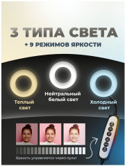 Лампа кольцевая RRL-261 - Фото 4