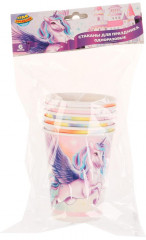 Набор стаканов бумажных «Единорог» - Фото 3