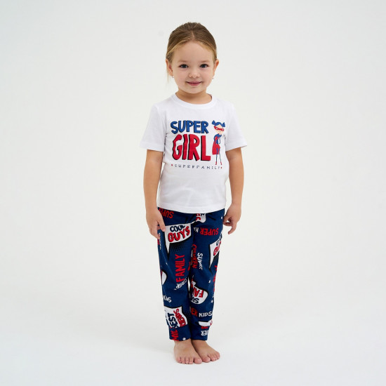 Пижама для девочек «Super girl»