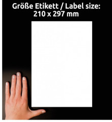 Этикетки самоклеящиеся полиэтиленовые - Фото 3