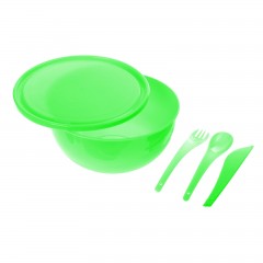 Набор для пикника «Лето всегда!» на 6 персон, цвет салатовый - Фото 1