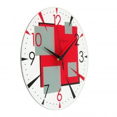 Часы настенные «Красный квадрат» - Фото 1