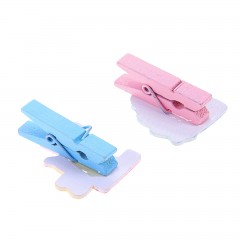 Прищепки - декор «Весёлый счет», набор 10 шт. - Фото 1