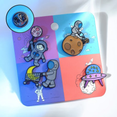 Набор значков «Космос» - Фото 1