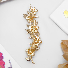 Брошь «Веточка с цветами» - Фото 2