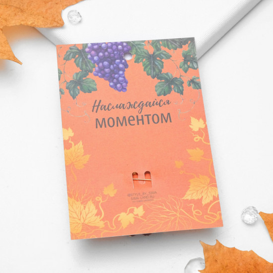 Брошь «Виноград»