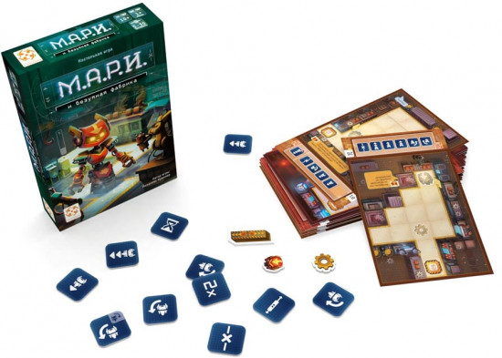 Игра настольная «Мари и безумная фабрика»