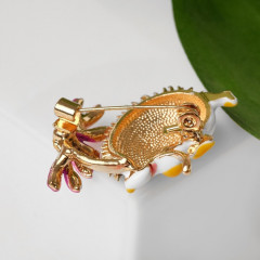 Брошь «Ежик» - Фото 1