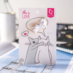 Брошь «Котенок» - Фото 1