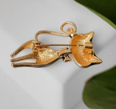 Брошь «Кошечка» - Фото 1