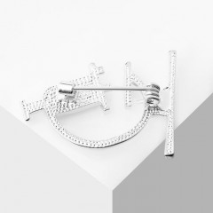 Брошь «Микроскоп» - Фото 1