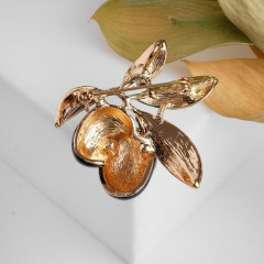 Брошь «Маслины» - Фото 1