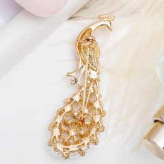 Брошь «Павлин» - Фото 1