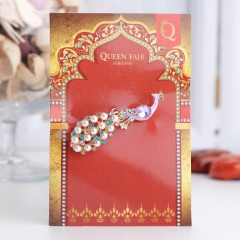 Брошь «Павлин» - Фото 2