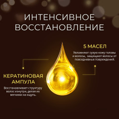 Бальзам-кондиционер ампульный для волос с кератинами восстанавливающий - Фото 4