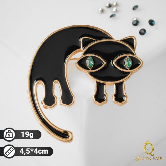 Брошь «Кошка»