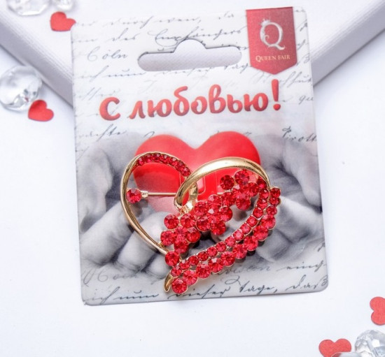 Брошь «Сердце»