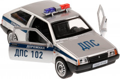 Машина инерционная «Lada-2108 Спутник. Полиция» - Фото 4