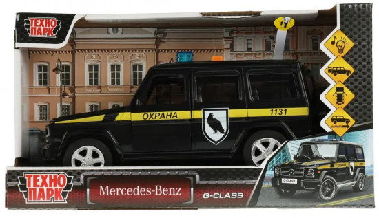 Машина инерционная «Mercedes Benz G Class. Охрана»