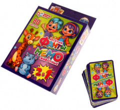 Игра настольная «Веселые фанты. Мемо. Животные» - Фото 1