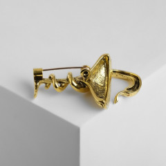 Брошь «Змея в геральдике» - Фото 1