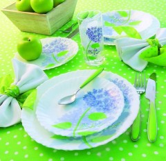 Селедочница Hortensia голубая, диаметр 22 см - Фото 1