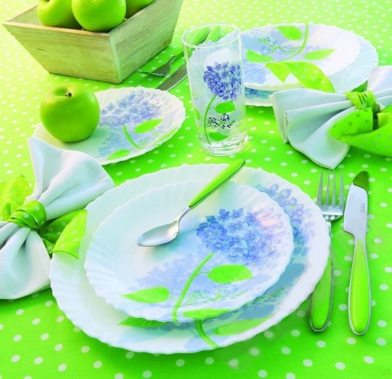 Селедочница Hortensia голубая