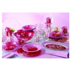 Тарелка суповая Red Orchis, диаметр 20 см - Фото 1