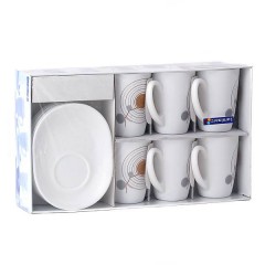 Сервиз чайный Sequins White (12 предметов) - Фото 1