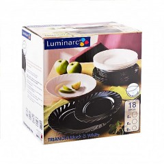 Сервиз столовый Trianon Black&White (19 предметов) - Фото 2