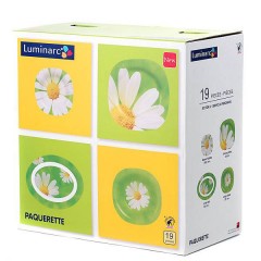 Сервиз столовый Carine Paquerette Green (19 предметов) - Фото 2