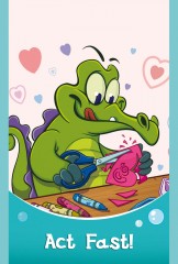 Блокнот «Крокодильчик Свомпи», 40 листа - Фото 1