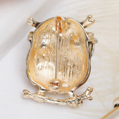 Брошь «Филин в очках» - Фото 1