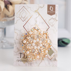 Брошь «Цветок» - Фото 2