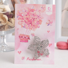 Брошь «Цветок» - Фото 2