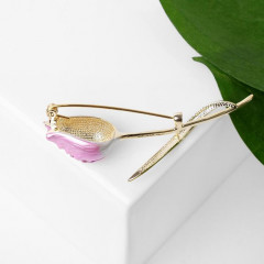 Брошь «Цветок» - Фото 1