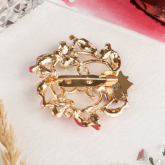 Брошь «Цветочная рамка» - Фото 1