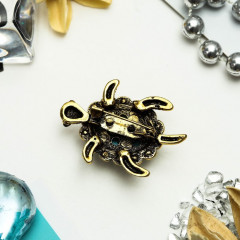 Брошь «Черепаха» - Фото 1